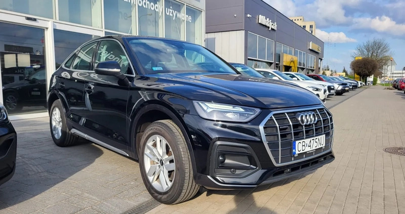 Audi Q5 cena 209800 przebieg: 14000, rok produkcji 2022 z Warka małe 172